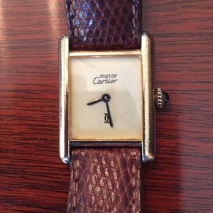 Authentic vintage Cartier ladies watch